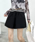 Cross Line Waist Shorts